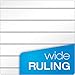 Ampad Wide-Ruled Refill Sheets for Ampad Versa Crossover Notebook, 5.5 x 8.5 Inch Size, White, 40 Sheets (25-621)