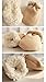 MarJunSep 4 Pairs Baby Mittens Gloves Sherpa Lined Fleece for 0-12 Months Infant No Scrach Winter Warm Mittens