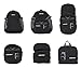 HEXIN Water Resistant Lightweight Packable 35L Backpacks For Travel Sport Daypack