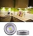 UOTOO Bright Tap Light, Cob Led Push Light, Battery Powered Stick on Click Night Light for Closet, Cabinet, Shed, Attic, RV, Emergency 8-Pack