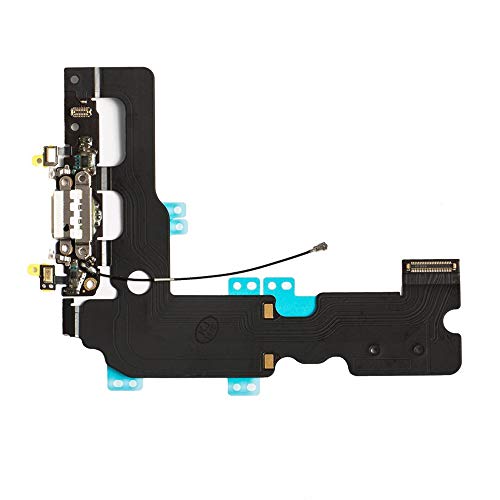 Afeax OEM USB Charging and Headphone Jack Port Dock Connector + Mic Flex Cable + Cellular Antenna Replacement for iPhone 7 Plus 5.5\