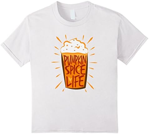 Kids Pumpkin Spice Everything T-Shirt - Pumpkin Spice is Life! 6 White