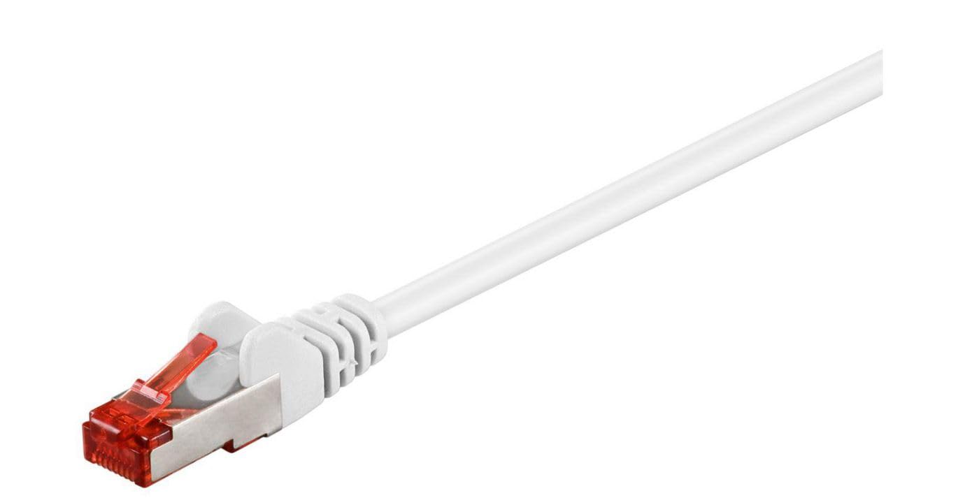 MicroConnect sstp60025 W (S-STP) S/FTP Cat6 0.25 m white – RJ-45 Network Cable (RJ-45, Male/Male Category 6 S/FTP (S-STP), White)