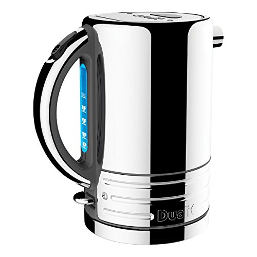 Dualit Architect Range Brushed Stainless Steel Kettles, 1.5 L Grey
