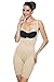 KHAYA Women's Shapewear Bodysuit Open Bust Waist Control Body Shaper Nude M