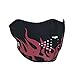 Zanheadgear® Half Mask Neoprene Red Flames