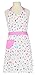 Handstand Kitchen Child's 100% Cotton Bright Pastel Print Apron, Mitt and Chef's Hat Set - Sprinkles