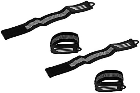 信頼 4本入り 自転車 足首レッグストラップ サイクリング パンツバンド レッグクリップ ラップ