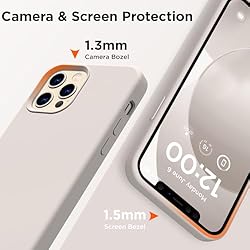 COFFKER for iPhone 12 Pro Max Case, [2X Camera