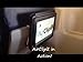 AirClipZ -- Travel Holder for Airplane Tray Table Compatible with Most Digital Tablets and Apple iPads in Black