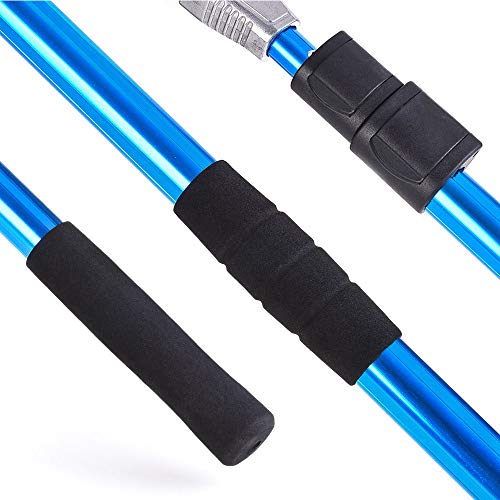 Leeny® Filets De Pêche Pliable Portable, Landing Net Capture Et Remise à L’eau En Toute Sécurité, 200cm Filet De Pêche…