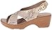 Dansko Women's Jacinda Taupe Snake Wedge Sandal, 40 EU/9.5-10 M US