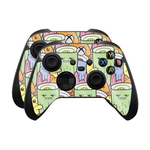 Glossy Glitter Skin Compatible with Microsoft Xbox Series X|S Controller (2 Pac…