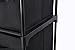 HOMEFORT 12 Drawer Dresser Chest of Drawers Storage Closet Organizer Fabric Dresser with Non-Woven for Bedroom, Closet, Nursery, Living Room, Entryway Black