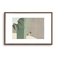 Framed Canvas Wall Art Japanese Style Canvas Prints Home Artwork Decoration for Living Room,Bedroom - 16x24 inches