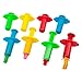 Kiddy Dough 8-Piece Clay & Dough Extruders – Mega Fun Playset Includes 8 Colorful Extruder Tools Featuring 4 Unique Surprise Shapes – Bulk Party Pack Great for Home or School