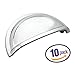 Amerock Allison BP-53010-26-10PK Cabinet Bin Pull, Polished Chrome, 10 Pack