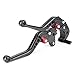 GZYF Pair Short Brake Clutch Levers for Honda 2004 2005 2006 2007 2004-2007 CBR 1000rr Black