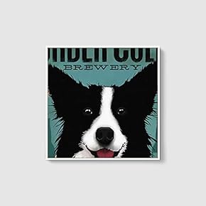 Framed Canvas Wall Art for Living Room, Bedroom Cute Animal Theme Canvas Prints for Home Decoration Ready to Hang - 16x16 inches