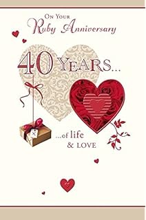 wedding anniversary 40 years