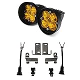 Baja Designs Squadron Sport Amber WC Fog Pocket Light Kit Toyota Tacoma 12-18