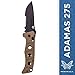 Benchmade Folding Knife, Drop Point, 3-13/16 in, Sand