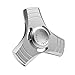iBose Fidget Spinner Toys Aluminum Alloy Bearing Anti Anxiety ADD, ADHD, Autism Adult Children Kids 360 Spinner Helps Focusing Fidget Toys EDC Focus Toy Hands Spinner (Silver)