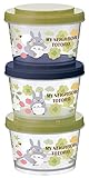 Studio Ghibli My Neighbor Totoro Joint Type Storage Container Set (3 Piece)