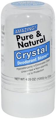 New - Thai Deodorant Stone Pure And Natural Crystal Deodorant Stone - 4.25 oz