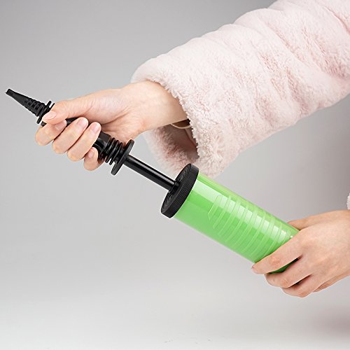ZZ Lighting 100PCS Transparent Inflatable Dunnage Bag with Hand Inflator(7.9"11.8")