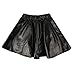 2pcs Toddler Kids Baby Girls Plaid Shirt+Leather Skirt Dress Outfits Clothes Set