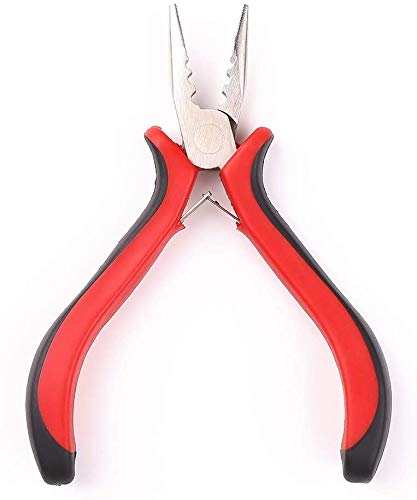 KOCONI Micro Ring Hair Extension Pliers Removal Plier for Hair Extensions Nano Rings 3 Holes Plier