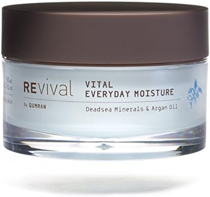 Revivals Women’s Moisturizing Cream with Dead Sea Minerals and Argan Oil