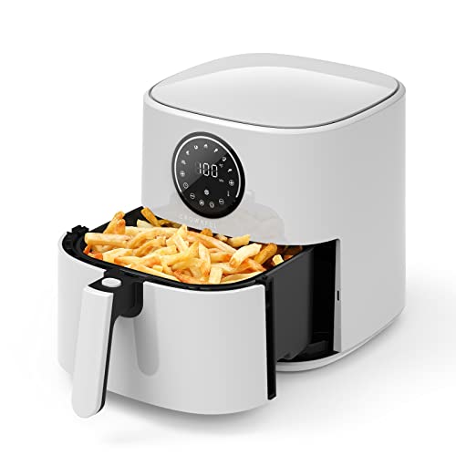 CROWNFUL 5 Quart Air Fryer, Electric Hot Oven Oilless Cooker，LCD