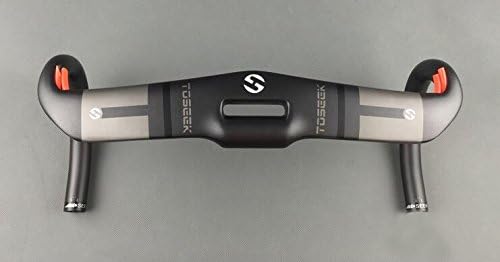 Flashfox LogoColor Grey Black Matt/Gloss Full Carbon Fiber Hollow Drop Handlebar Uplift Breaking Wind Design for Road Bike