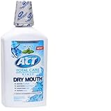Act Total Care Anticavity Fluoride Rinse for Dry Mouth Soothing Mint, 33.8 OZ (PACK OF 2)