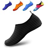 HQdeal Womens Mens Water Shoes Outdoor Aqua Socks for Swimming Surfing Snorkeling Beach