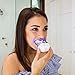 GO SMILE Sonic BLU Hands-Free Professional Teeth Whitening Kit - Hands Free Toothbrush With Gum Massager - Includes Cordless Charger & Foaming Toothpaste & Whitening Tray - No Tooth Sensitivity -White