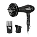 JINRI Professional Negative Ionic Hair Dyer,1875W Infrared Heat Ionic Hair Blow,Salon AC Motor Low Noise Blow Dryer with Diffuser Concentrator