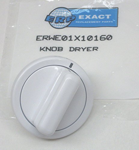 (KaleidoScope) WE01X10160 for GE Dryer Timer Control Knob White AP3207448 PS755794