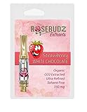 Hemp Oil 350 mg (1/2 Gram) Cartridge Flavor(Strawberry White Chocolate)