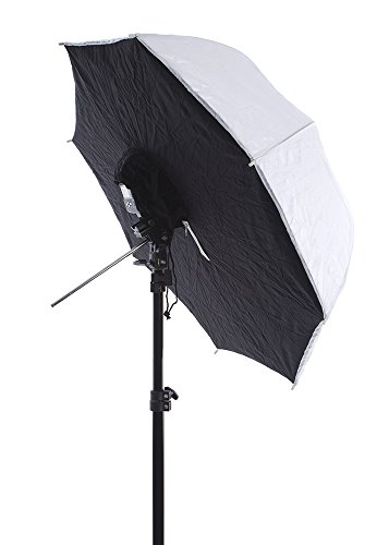 Fovitec StudioPRO Speedlight Flash 33" Umbrella Brolly Softbox Two Stand Kit - Thumbnail 3