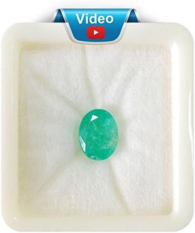 Bague Natural Certified Untreated Unheated Columbian Emerald Gemstone 8.25 Ratti by Bague