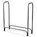 Home-Complete Firewood Storage Rack- Steel Wood Pile Holder for Stacking Cut Logs for Indoor/Outdoor Use, Fireplaces, Firepits, Backyard (4 Ft)