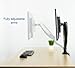 VIVO Black Dual LCD Monitor Height Adjustable Desk Mount Stand, Deluxe Pneumatic and Dual USB 3.0 Ports | Holds 2 Screens up to 27 inches (STAND-V002DU)