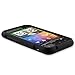Rubberized Black Hard Protector Case Cover For HTC Droid Incredible 2 ADR6350