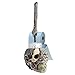 Design Toscano CL6676 Toilet Brush Set - Zombie Skull Flush Bathroom Decor - Toilet Bowl Brush