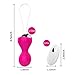 Kegel Balls Exercise Weight for Women Bladder Control & Pelvic Floor Exercises Tightening, Silicone Ben Wa Balls Pelvic Weights Training Set for Beginners & Advanced Tightening - Red