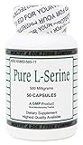 Pure L Serine 500 mg 50 Count