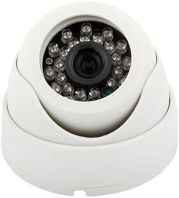 Dripstone 1.3MP 720p AHD/960H Metal Dome Security Camera with Sony CMOS Sensor IP66 Weatherproof and Vandal Proof Indoor/Outdoor White